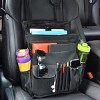 Racxily Car Front Seat Organizer, Multi-Compartment Storage for Tablets, Laptops, Water Bottles, Fashion Glasses- Fit for All Vehicles - 3 of 4