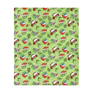 Nickelodeon Teenage Mutant Ninja Turtles Christmas Silk Touch Throw Blanket - 1 of 4