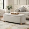 Patricio Storage Bench With Solid Wood Legs | ARTFUL LIVING DESIGN - 3 of 4