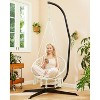 Greenstell Hammock Chair with Backrest - Swing Chair for Indoor and Outdoor Use, Holds 350 Pounds - 2 of 4