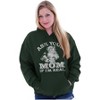 Funny Ask Your Mom If I'm Real Santa Hoodie Sweatshirt Women Men Brisco Brands - 3 of 4