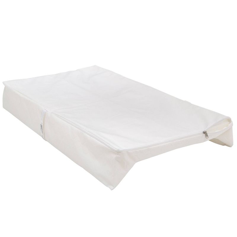Serta Foam Contoured Changing Pad with Waterproof Cover - White, 5 of 7