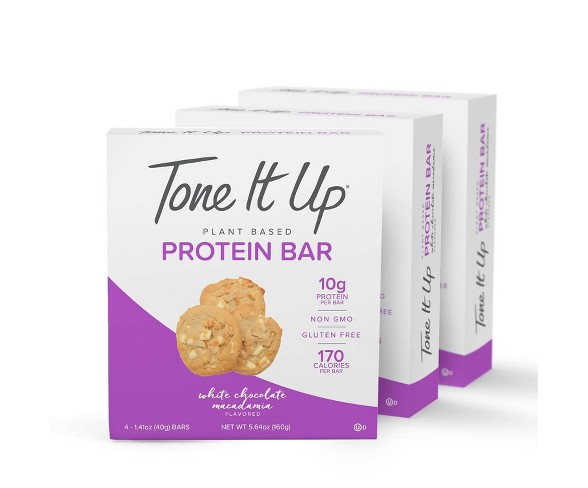 Tone It Up Bar - White Chocolate Macadamia - 4ct/3pk