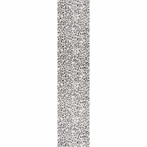 Hauteloom Alderbury White Leopard Print Rug - 1 of 4