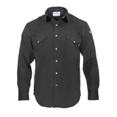 Flame Resistant Welding Shirt - 100% C - 9 oz