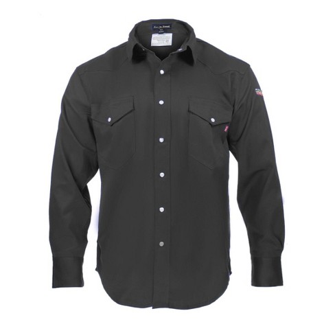 Flame Resistant Welding Shirt - 100% C - 9 oz - image 1 of 4