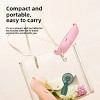 Portable Handheld Fan, Rechargeable Mini Fan for Dorm Study, Exhibitions, Gardening, Travel & Pet Care - 4 of 4