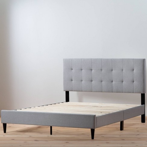 Tara Upholstered Platform Bed Frame, Is A King Bed Square