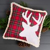 The Lakeside Collection Tartan Plaid Lodge Embroidered Accent Pillows - 2 of 3