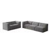 106" Chenille L-Shaped Modular Sectional Sofa, 5-Piece Oversized - 3 of 4