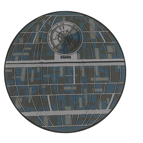 Star Wars: The Mandalorian Helmet Round Area Rug 52 Inches