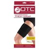 OTC Adjustable Compression Thigh Wrap, Wrap-Around Straps, Hamstring Quad Support Sleeve for Men and Women - 3 of 4