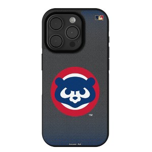 MLB Cooperstown Central Teams Linen Bump Cell Phone Case for Apple iPhone - 1 of 4