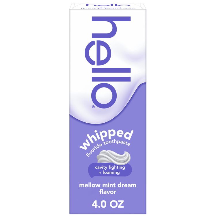 hello Whipped Minty Foam Fluoride Toothpaste - Mellow Mint Dream - 4oz, 1 of 17