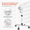TASALON Professional Facial Steamer Machine on Wheels, Hot Ozone Face Steamer for Facial - White - 4 of 4