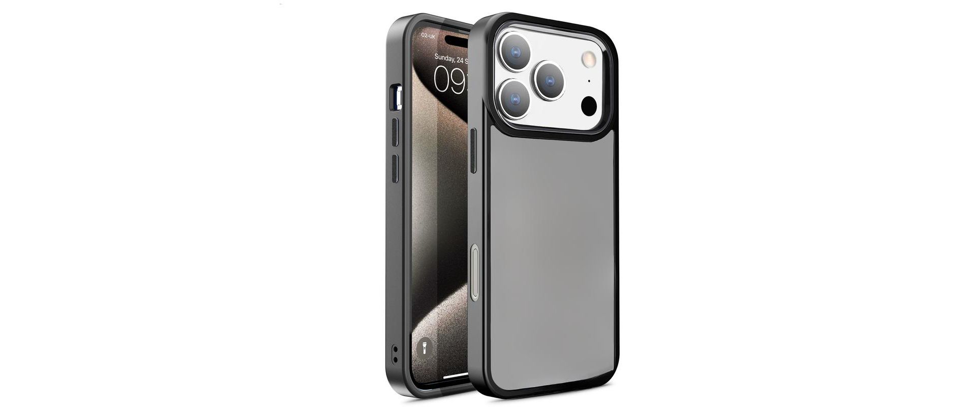 Entronix Case Compatible with iPhone 17 Pro Max - Translucent Frosted Matte