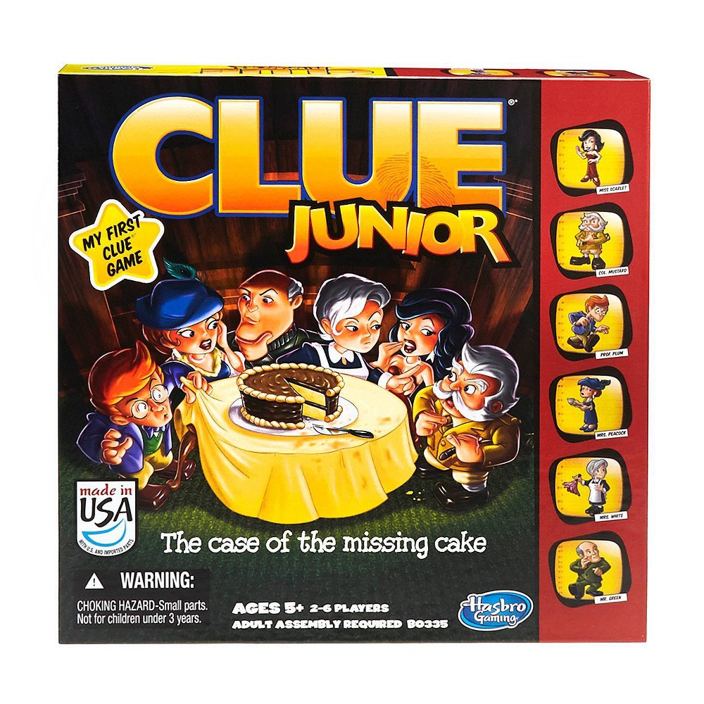 UPC 630509880522 product image for Clue Junior Board Game, board games | upcitemdb.com