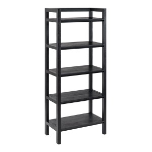 MH London Grayling 70" Solid Wood 5-Tier Etagere Bookcase - 1 of 4