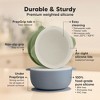 2-Pack Prep Baby Bowls with Suctions & Lids, Silicone Bowls for Baby Boy, Girl, Toddler Suction Bowl, Kids Bowl BPA-Free - 2 of 4