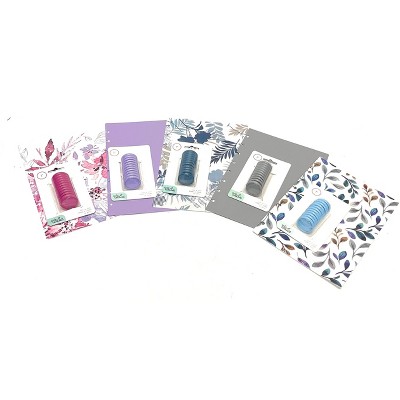 Talia Plastic Discbound Discs and Covers. (Set 13 (5pk Floral Set), Junior Set)