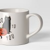 16oz Halloween Stoneware Boo To You Mug Whie - Hyde and EEK! Boutique™: Dishwasher-Safe Drinkware for Hot/Cold Beverages - 3 of 3