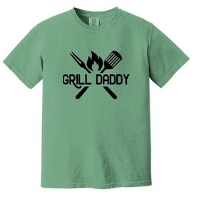 Simply Sage Market Men's Grill Daddy Short Sleeve Garment Dyed Tee - 1 of 2