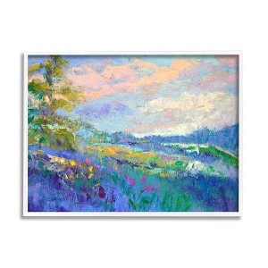 Stupell Modern Hill Woodland Landscape Framed Giclee - 1 of 4