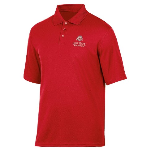 NCAA Ohio State Buckeyes Men's Polo T-Shirt - image 1 of 3