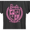 Women's - Barbie - Barbie Varsity Malibu Seal- Women'S Short Sleeve Graphic T-Shirt Short Sleeve Graphic T-Shirt - 2 of 4