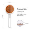 BABYYER Cat Brush with Release Button, Pet Grooming Brushes for Shedding, Suitable for Long and Short Haired Cats and Dogs - 4 of 4
