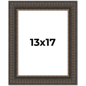 PosterPalooza | Museum Brown Picture Frame - UV Acrylic, Foam Board Backing, Hanging Hardware - 1 of 4