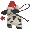 Park Designs Christmas Cow Black Felt Ornament Pack Of 4 - 2 of 4