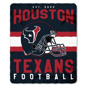 The Northwest Company Houston Texans Fleece Throw , Blue - 1 of 1