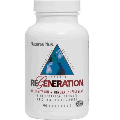 NaturesPlus Regeneration Multi-Vitamin & Mineral 90 Softgels.