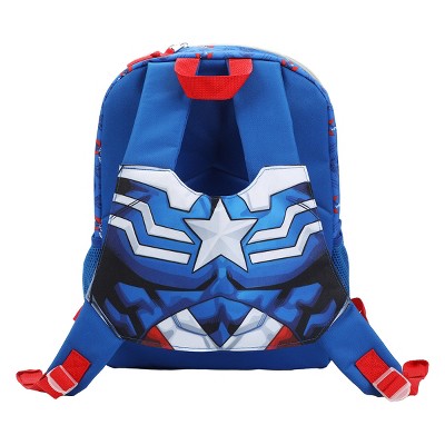 Marvel Captain America 16 Cosplay Chest Panel Youth Backpack - image 2