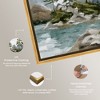 Art Remedy Cold Winter Lake Landscape Wall Art Framed - 4 of 4