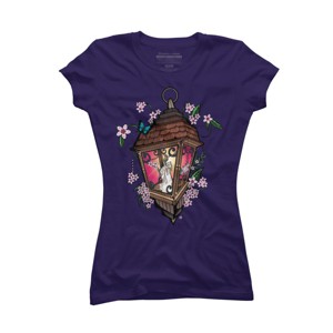 Junior's Design By Humans Beautiful Lantern By Adamzworld T-Shirt - 1 of 3