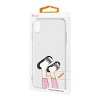 Reiko Apple iPhone X/iPhone XS Design Air Cushion Case with FeetDesign in Clear - 4 of 4