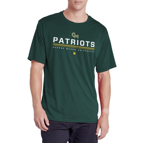 George Mason University Lines Collegiate Men's Sport Active T-Shirt, Hunter Green, 2X-Large - image 1 of 4