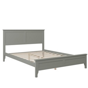 NicBex Queen/Full/King Size Modern Solid Wood Bed Frame with Headboard for Adults/Boys/Girls - 1 of 4