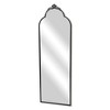 Cheung's Everlaine Modern Victorian Black Floor Mirror - 4 of 4