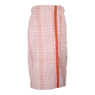 Unique Bargains Adjustable Button Elastic Band Bathroom Soft Absorbent Towel Bath Wrap 55.12"x30.31" 1 Pc