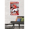 Trends International NFL Kansas City Chiefs - Patrick Mahomes II 22 Framed Wall Poster Prints - 2 of 4