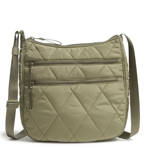 Vera Bradley Women's Outlet Ultralight Heritage Trio Zip Hipster Crossbody Bag - 1 of 2