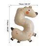 Unique Bargains Number Balloons Animal Print Foil Decoration for Party Birthday - 2 of 4