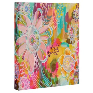 Stephanie Corfee Swoon Art Canvas - Deny Designs: Modern Botanical Digital Wall Art, UV Resistant, 20"x16" - 1 of 4