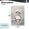 Stupell Industries Cute Winter Owl Canvas Art - 4 of 4