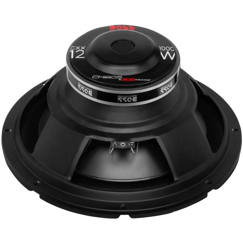 New Boss CXX12 12" 1000 Watt 32Hz 4-Ohm Black Car Stereo Audio Power Subwoofer, 3 of 7