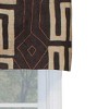 RLF Home Atahaulpa Tailored Window Treatment Premium Quality Valance 3" Rod Pocket 50" x 14" Chocolate - 2 of 3