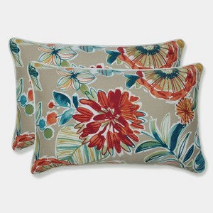 2pk Colsen Outdoor Throw Pillows - Pillow Perfect - 1 of 4